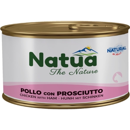 NATUA  NATURAL ADULT JELLY POLLO CON PROSCIUTTO Gatti