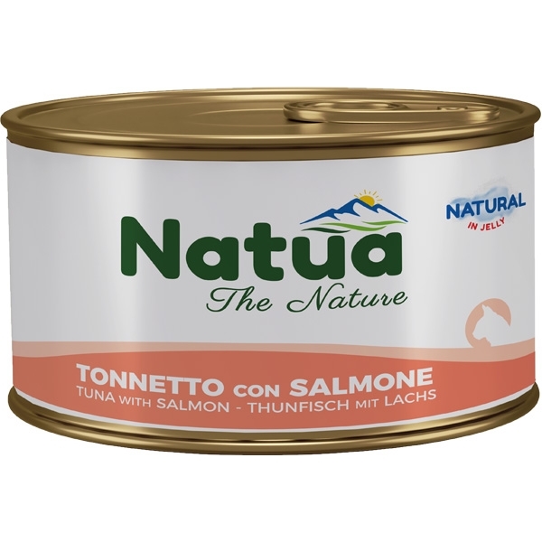 NATUA  NATURAL ADULT JELLY TONNETTO CON SALMONE 