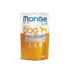 MONGE  GRILL BOCCONCINI CON POLLO E TACCHINO
