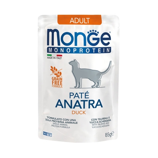 MONGE MONOPROTEIN ADULT PATE' ANATRA 