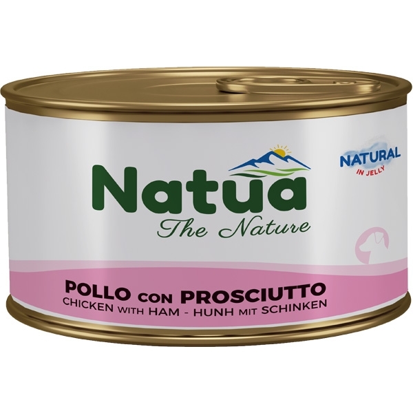 NATUA  NATURAL ADULT DOG JELLY POLLO E PROSCIUTTO 
