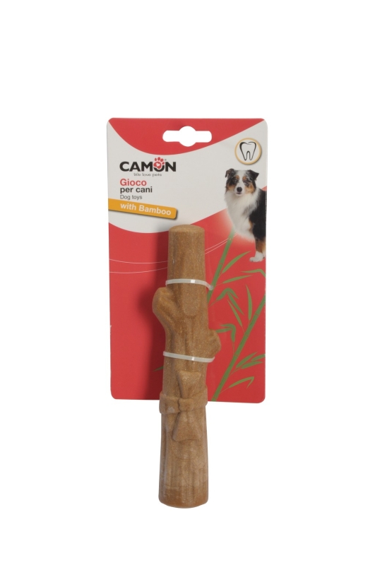 CAMON GIOCO PER CANI CON BAMBU' FORMA RAMO