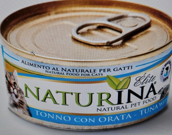 ELITE NATURINA CAT TONNO CON ORATA Gatti
