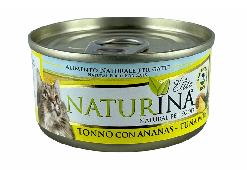 ELITE NATURINA CAT TONNO CON ANANAS 