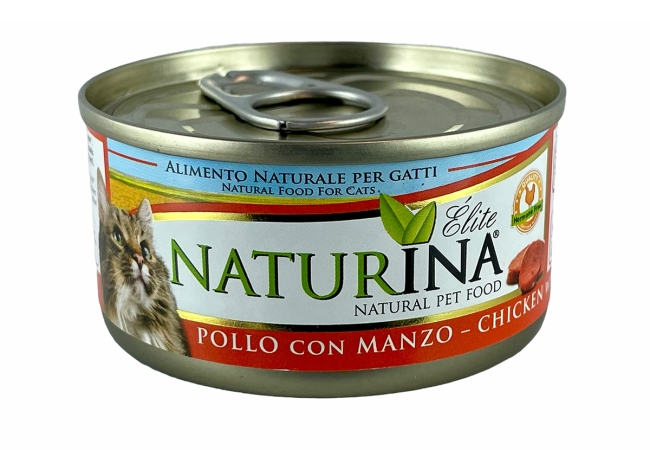 ELITE NATURINA CAT POLLO CON MANZO Gatti