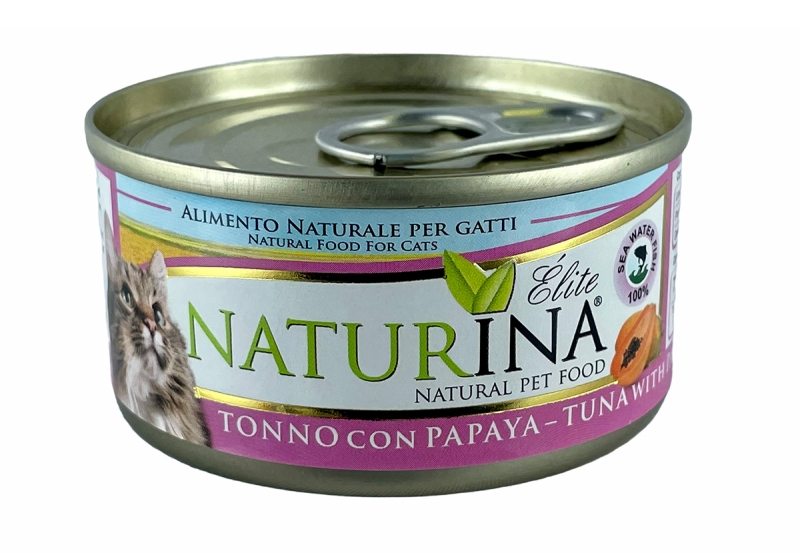 ELITE NATURINA CAT TONNO CON PAPAYA 