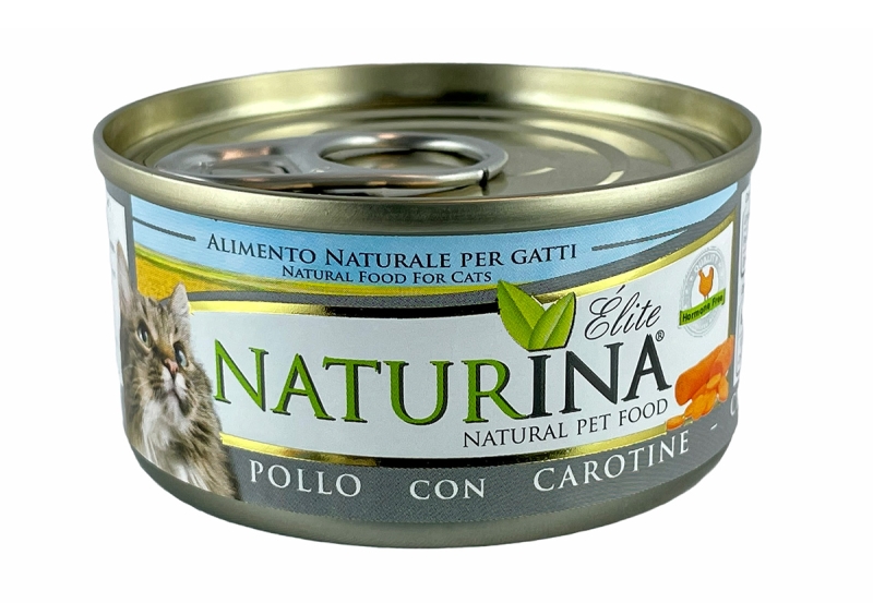 ELITE NATURINA CAT POLLO CON CAROTINE 