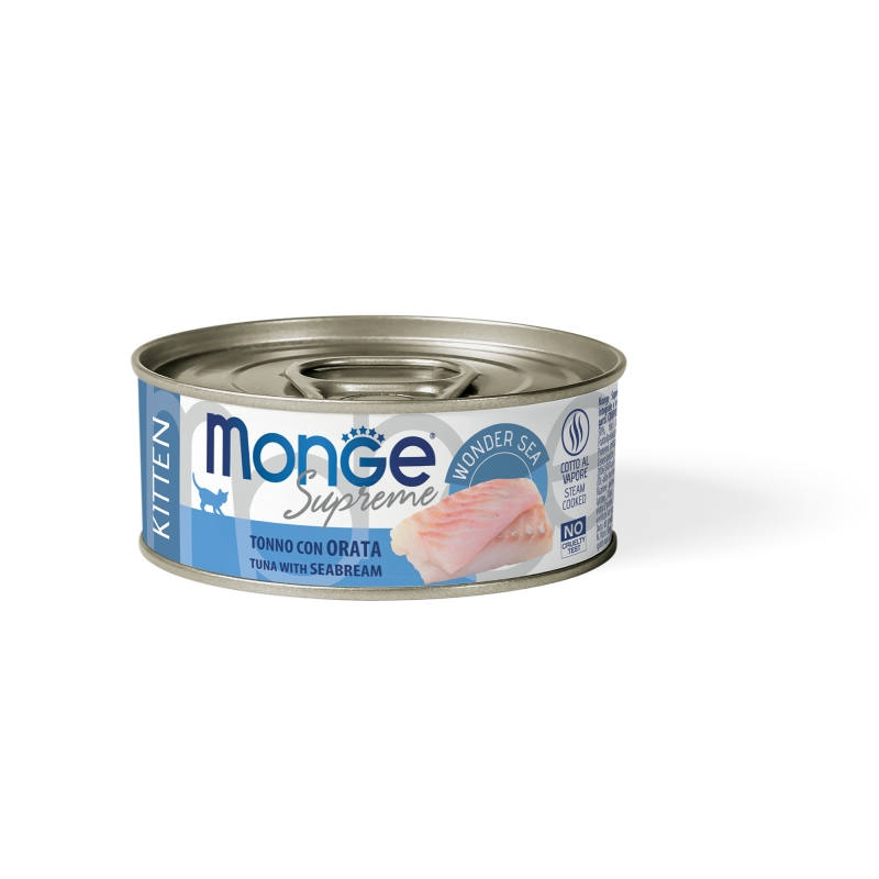 MONGE SUPREME KITTEN TONNO/ORATA 
