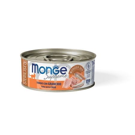 MONGE SUPREME STERILISED TONNO/GRANCHIO Gatti