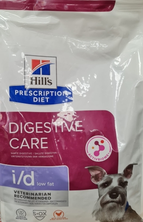 HILL'S PET NUTRITION PRESCRIPTION DIET I/D DIGESTIVE CARE LOW FAT Cani