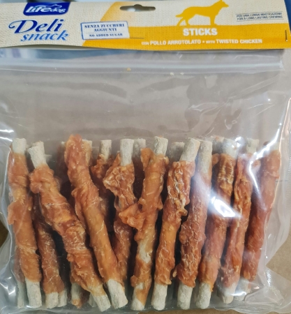 LIFE PET CARE STICK MASTIFICATIVI POLLO Cani