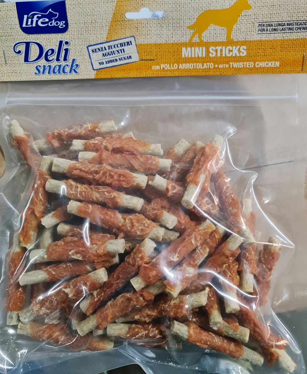 LIFE PET CARE  MINISTICK MASTIFICATIVI POLLO 