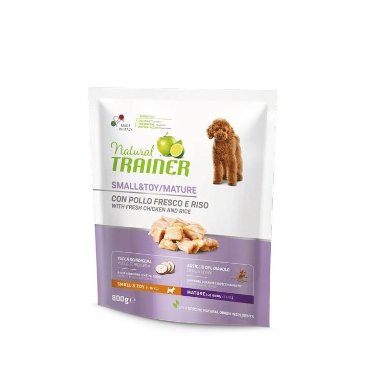 TRAINER NATURAL SMALL & TOY MATURITY POLLO 