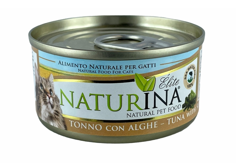ELITE NATURINA CAT TONNO CON ALGHE 