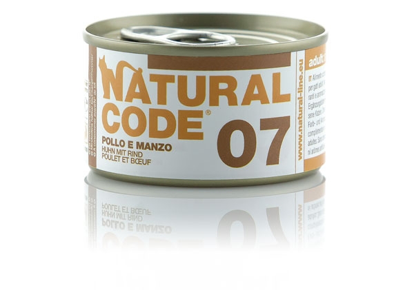 07 POLLO E MANZO NATURAL CODE 
