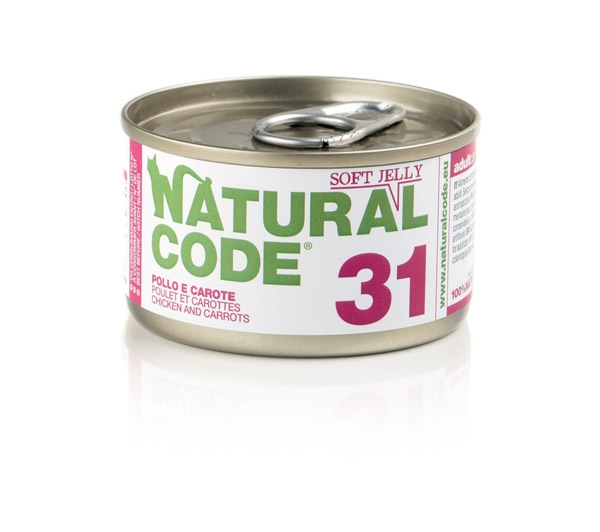 31 POLLO E CAROTE NATURAL CODE  SOFT JELLY 