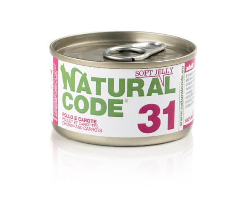 31 POLLO E CAROTE NATURAL CODE SOFT JELLY Gatti