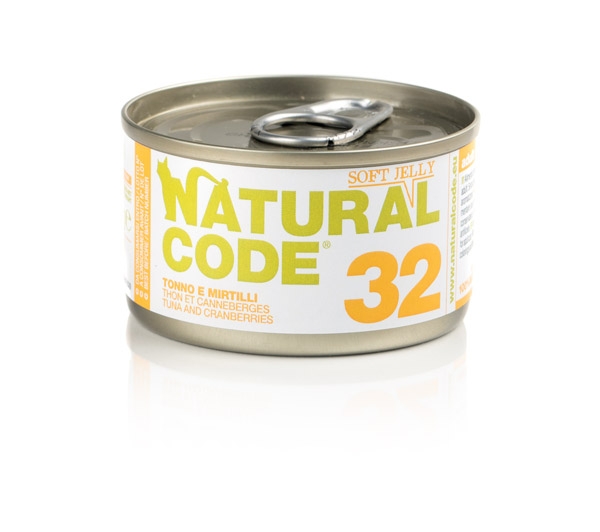32 TONNO E MIRTILLI NATURAL CODE SOFT JELLY 