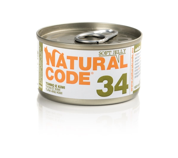 34 TONNO E KIWI NATURAL CODE SOFT JELLY 