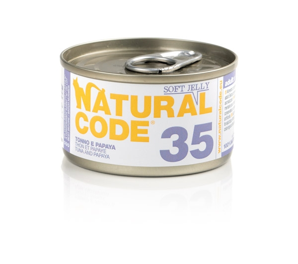 35 TONNO E PAPAYA NATURAL CODE SOFT JELLY 