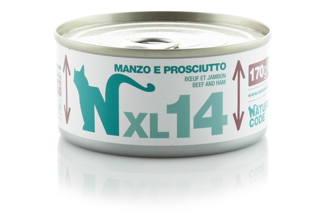 XL14 MANZO E PROSCIUTTO NATURAL CODE Gatti