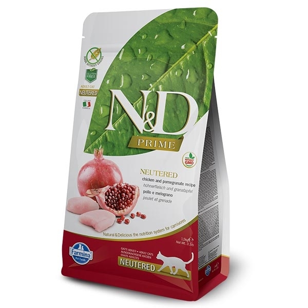 FARMINA (RUSSO MANGIMI) NATURAL & DELICIOUS PRIME NEUTERED CON POLLO E MELOGRANO 