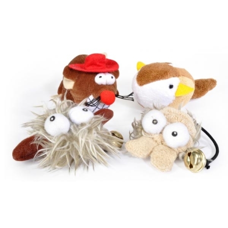 CAMON GIOCHI PER GATTI MINI PELUCHE ASSORTITI Gatti