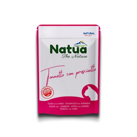 NATUA NATURAL TONNETTO CON PROSCIUTTO IN SOFT JELLY Gatti