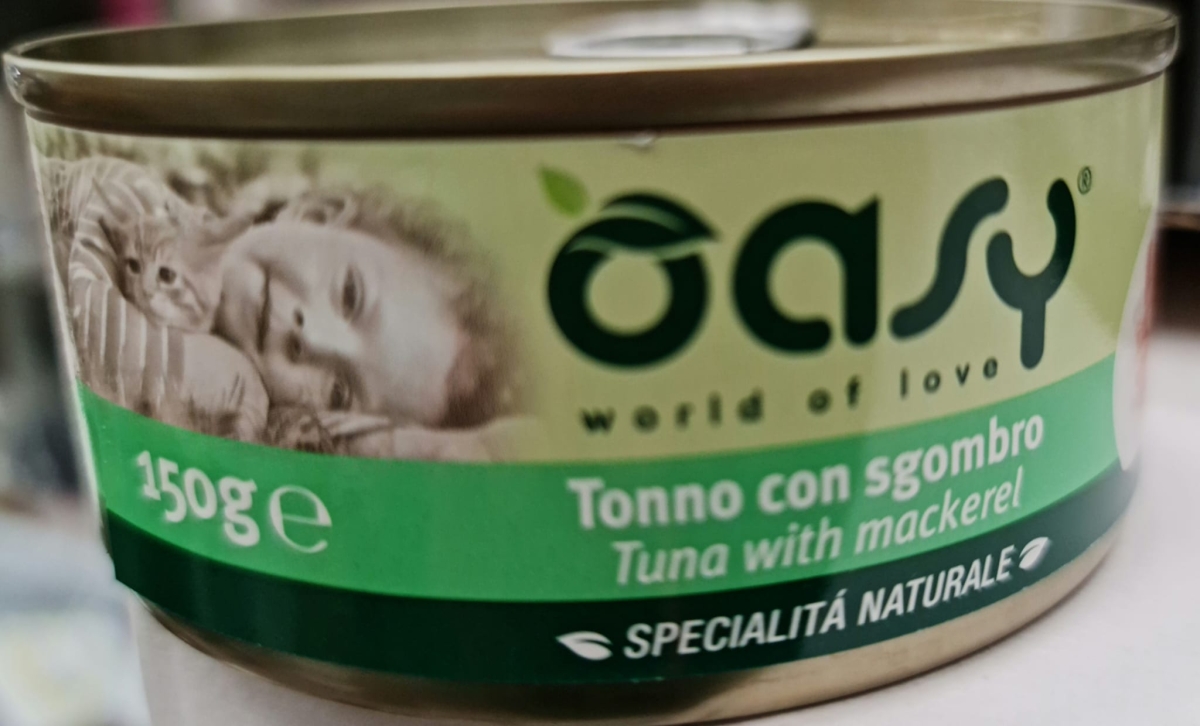 OASY SPECIALITA' NATURALE TONNO CON SGOMBRO 