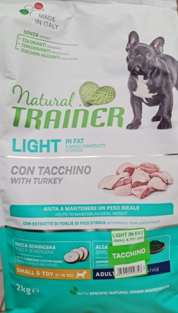 NATURAL TRAINER LIGHT IN FAT SMALL & TOY TACCHINO Cani