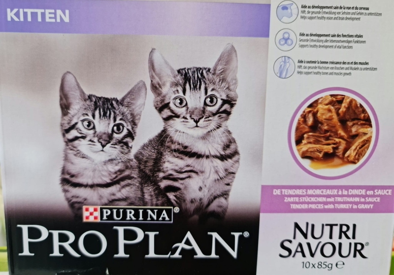 PURINA PRO PLAN KITTEN GATTO TACCHINO 