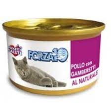 FORZA10 CAT POLLO CON GAMBERETTI AL NATURALE Gatti