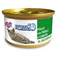 FORZA10 CAT POLLO CON PISELLI E CAROTE AL NATURALE 