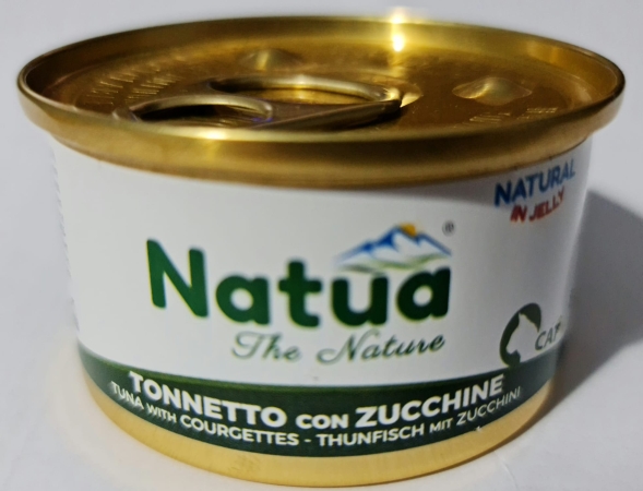 NATUA NATURAL ADULT JELLY TONNETTO CON ZUCCHINE Gatti