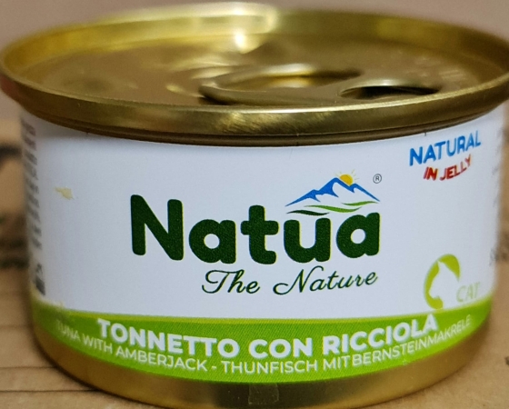 NATUA  NATURAL ADULT JELLY TONNETTO CON RICCIOLA Gatti
