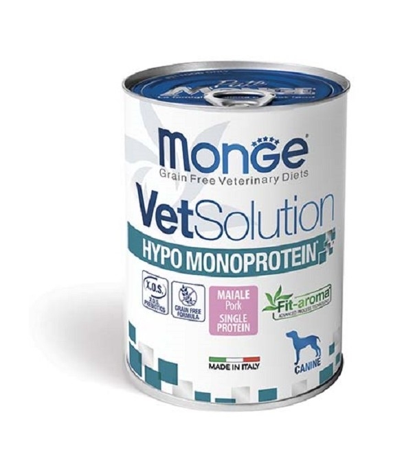 MONGE VETERINARYDOG HYPO MONOPROTEIN MAIALE 