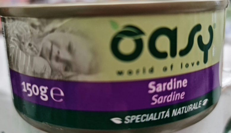 OASY SPECIALITA' NATURALE SARDINE Gatti