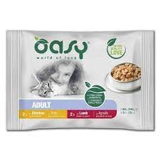 OASY WET CAT BOCCONCINI MULTIPACK ADULT MEAT SELECTION 