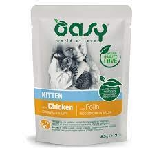 OASY WET CAT BOCCONCINI KITTEN CHICKEN Gatti