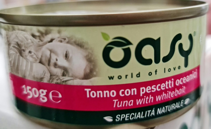 OASY SPECIALITA' NATURALE AL TONNO CON PESCETTI OCEANICI Gatti