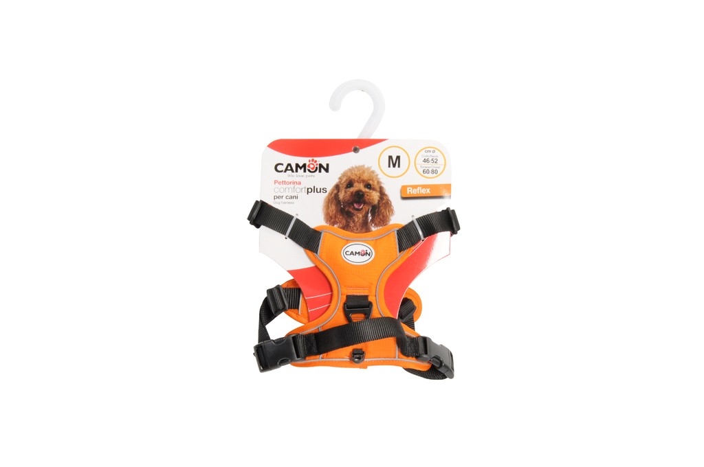 CAMON PETTORINA REGOLABILE TECNICA IMBOTTITURA REFLEX ARANCIO