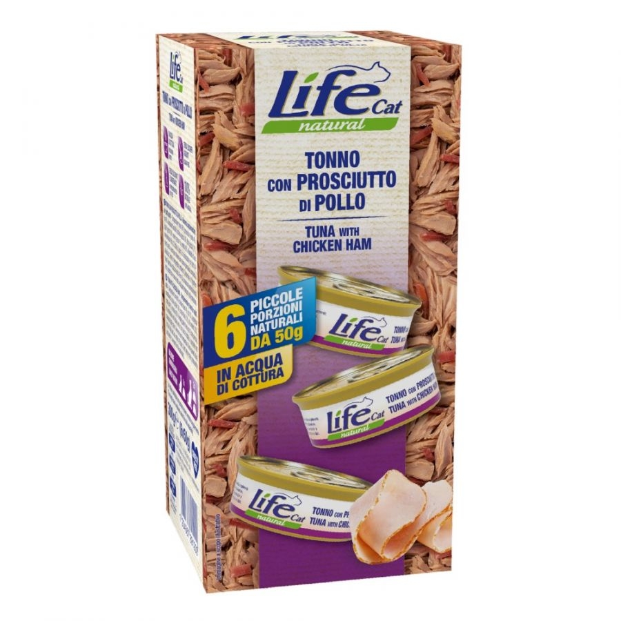 LIFECAT TONNO E PROSCIUTTO MULTIBOX 
