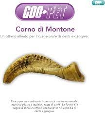 GOO PET CORNA DI MONTONE NATURALE INTERO Cani