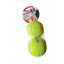 CAMON PALLA DA TENNIS GIALLA CON SUONO Cani