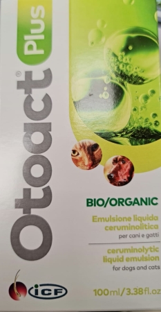 ICF OTOACT PLUS Igiene per cani e gatti