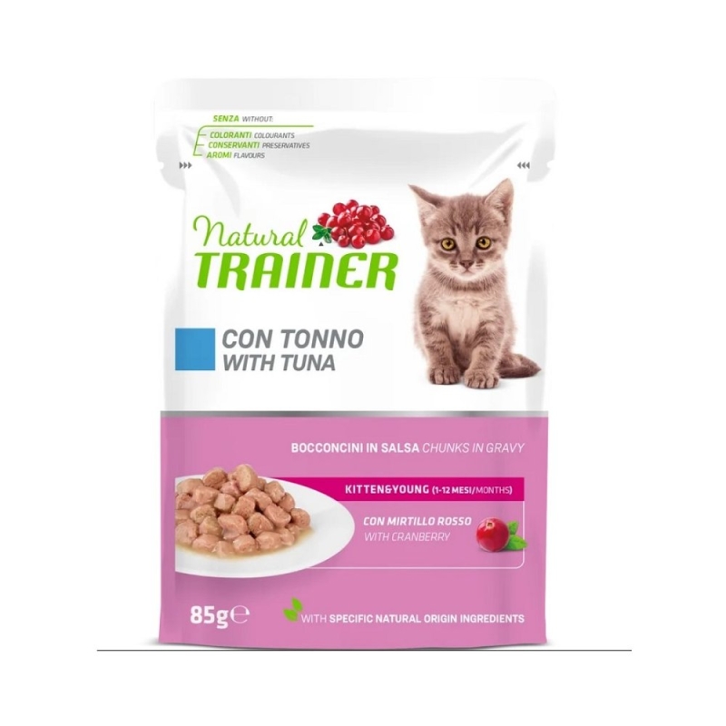 NATURAL TRAINER CAT KITTEN TONNO 