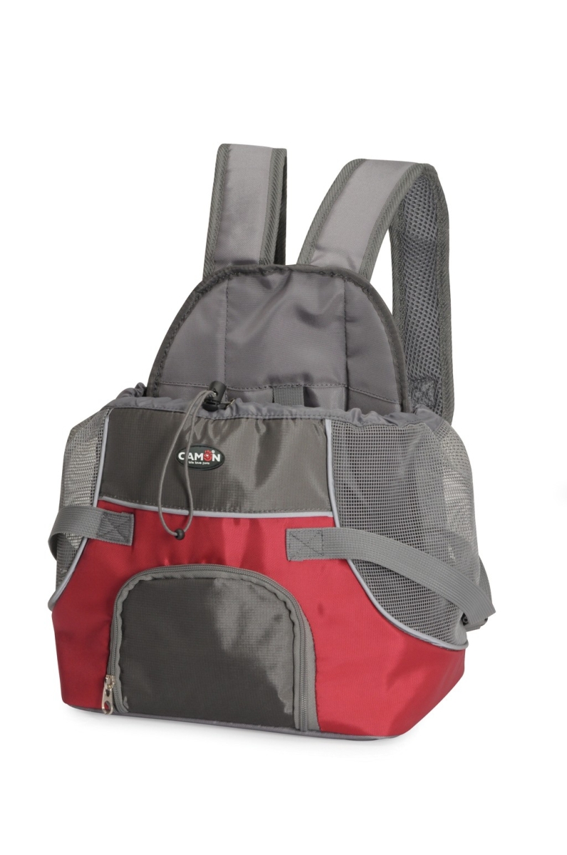 PETPOCKET/ZAINETTO FRONTALE ROSSO 