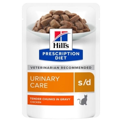 HILL'S PET NUTRITION  FELINE S/D URINARY CARE POLLO 