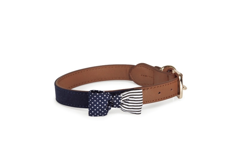 CAMON COLLARE AMERICAN FLAG BLU 