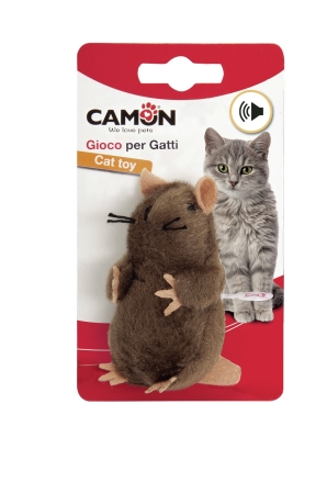 CAMON TALPA PELUCHE CON MICROCHIP Gatti